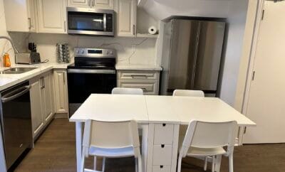 Brand new fully furnished cozy legal basement apartment